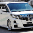 Toyota Alphard and Vellfire gets Wald Sports Line kits