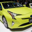 2016 Toyota Prius gets two TRD Aerokits in Japan