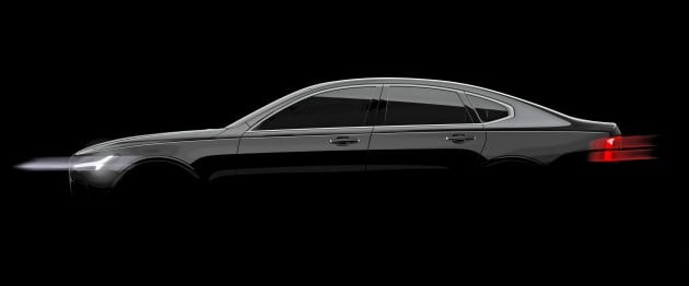 Volvo S90 teaser