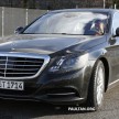 SPIED: W222 Mercedes-Benz S-Class facelift testing
