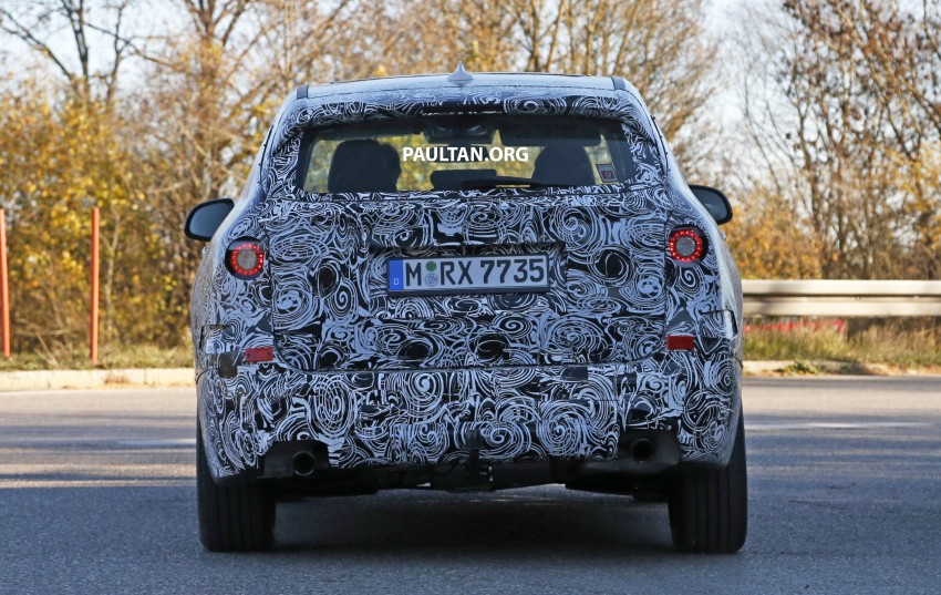 SPIED: G01 BMW X3 tries production body on for size 407471