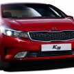 Kia Cerato facelift unveiled in South Korea, RM56k-77k