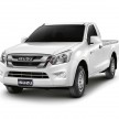 Isuzu D-Max facelift – Thailand gets new 150 hp 1.9 Ddi