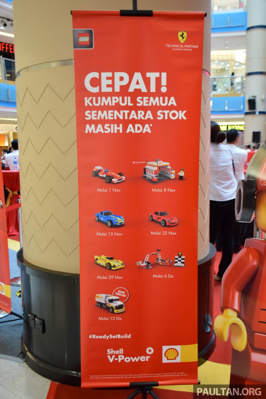 Shell V-Power Lego Collection launched in Malaysia 403435