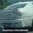 SPIED: 2016 Proton Perdana shows off LED tail lights
