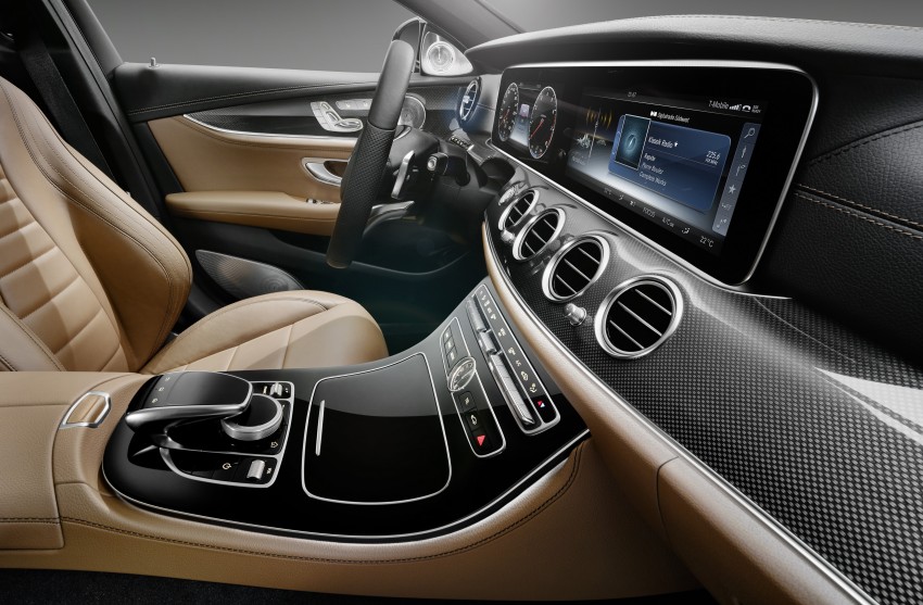 W213 Mercedes-Benz E-Class – mini S-Class interior revealed ahead of January 11 debut 417705