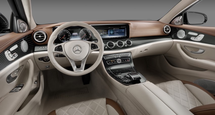 W213 Mercedes-Benz E-Class – mini S-Class interior revealed ahead of January 11 debut 417708
