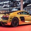 One-off gold Audi R8 V10 plus on display in Germany
