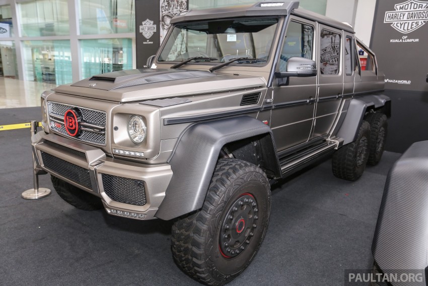 Brabus G700 6×6 in Malaysia, RM3.2 mil before tax – only 15 units in the world, all coming to Naza World 418171