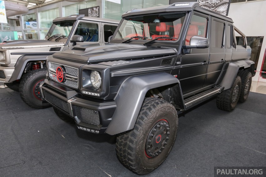 Brabus G700 6×6 in Malaysia, RM3.2 mil before tax – only 15 units in the world, all coming to Naza World 418172