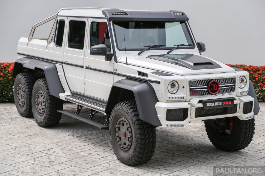 Brabus G700 6×6 in Malaysia, RM3.2 mil before tax – only 15 units in the world, all coming to Naza World 418175