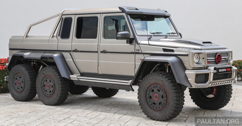 Brabus G700 6×6 in Malaysia, RM3.2 mil before tax – only 15 units in the world, all coming to Naza World 418177