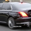 SPYSHOTS: Genesis G90 long wheelbase revealed