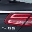Mercedes-AMG S 65 Cabriolet: 630 hp/1,000 Nm V12