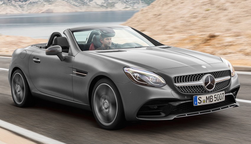 Mercedes-Benz SLC roadster debuts ahead of Detroit 419714