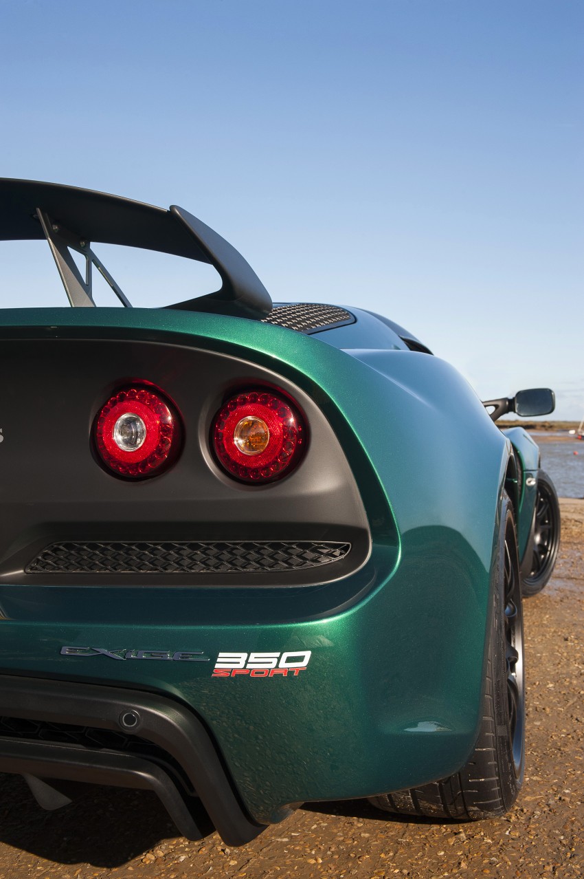 Lotus Exige Sport 350 introduced with added lightness 418454