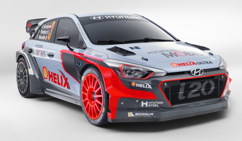 Hyundai unveils new i20 WRC car for the 2016 season 418485