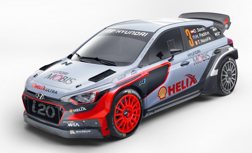 Hyundai unveils new i20 WRC car for the 2016 season 418490