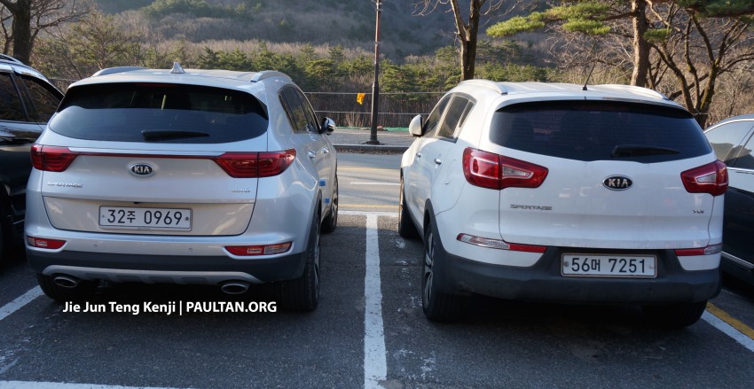 Kia Sportage – third- and fourth-gen, side-by-side 423431