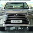 GALLERY: 2016 Lexus LX 570 in Malaysian showroom