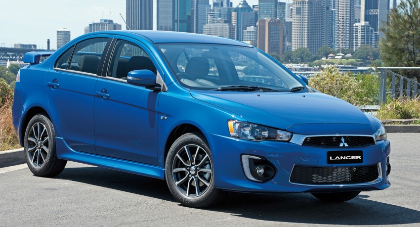 2016 Mitsubishi Lancer facelift launched in Australia 420505