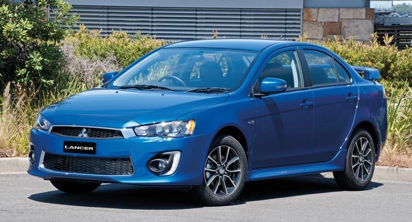 2016 Mitsubishi Lancer facelift launched in Australia 420504