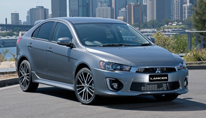2016 Mitsubishi Lancer facelift launched in Australia 420502