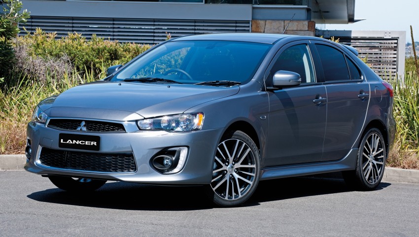 2016 Mitsubishi Lancer facelift launched in Australia 420501