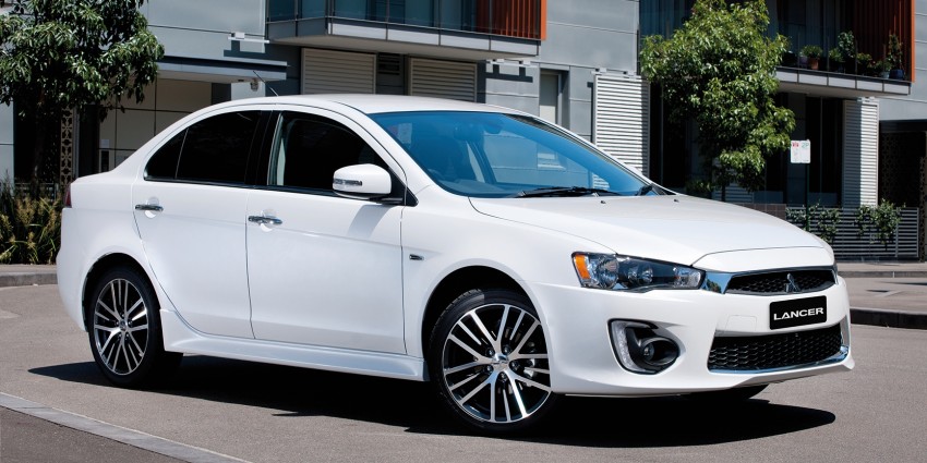 2016 Mitsubishi Lancer facelift launched in Australia 420492