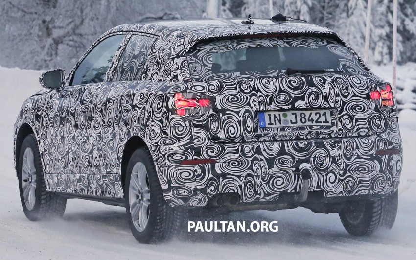 SPYSHOTS: Audi Q2 captured frolicking in the snow 420419