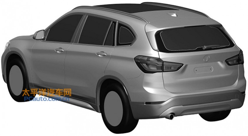 BMW “Grand” X1 appears in Chinese patent office 422500