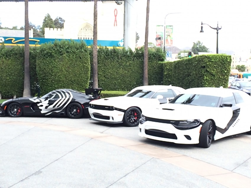 Dodge Charger SRT, Challenger SRT Hellcat and Viper ACR to roam round LA in <em>Star Wars</em>-themed liveries 418781
