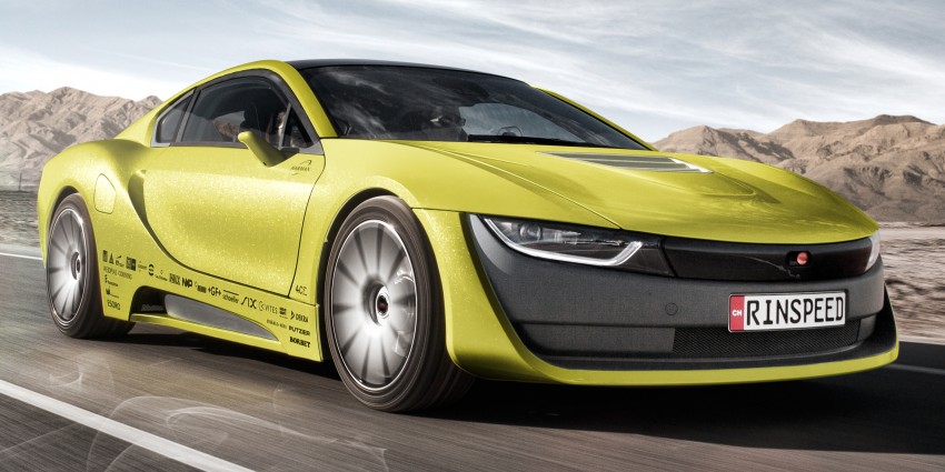 Rinspeed Etos – BMW i8-based self-driving concept 419810