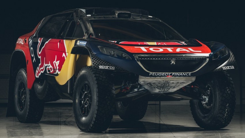 Peugeot 2008 DKR16 revealed in 2016 Dakar livery 416095