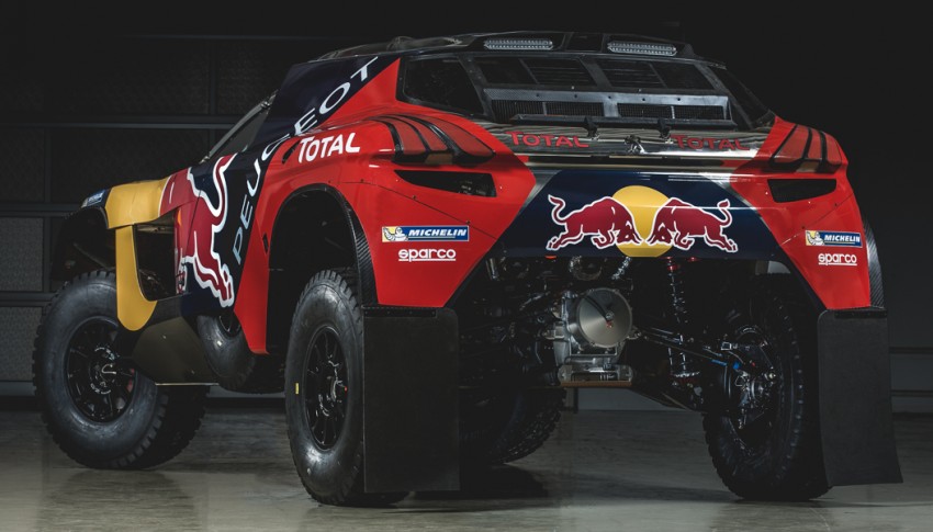 Peugeot 2008 DKR16 revealed in 2016 Dakar livery 416097