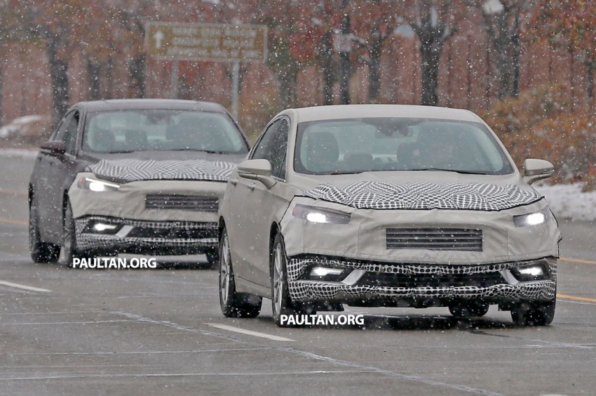 SPIED: Ford Mondeo facelift shows some details 415109
