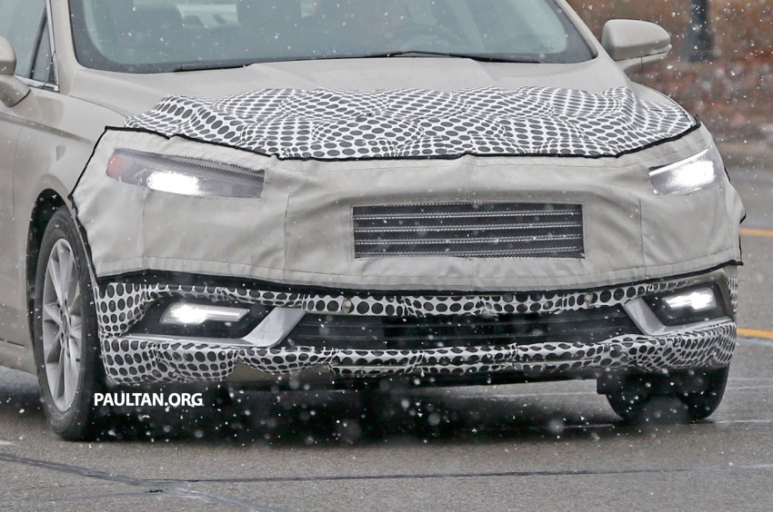 SPIED: Ford Mondeo facelift shows some details 415093