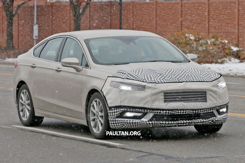 SPIED: Ford Mondeo facelift shows some details 415103