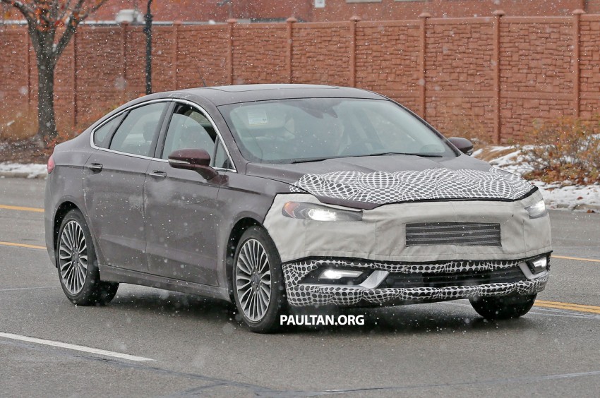 SPIED: Ford Mondeo facelift shows some details 415107