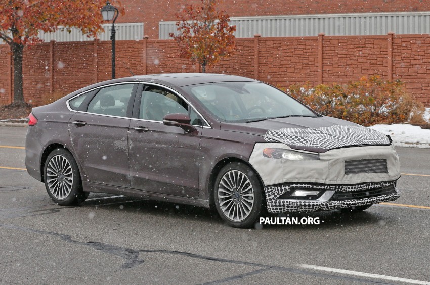SPIED: Ford Mondeo facelift shows some details 415105