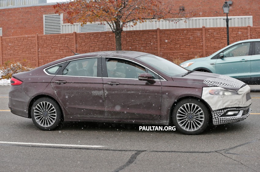 SPIED: Ford Mondeo facelift shows some details 415101