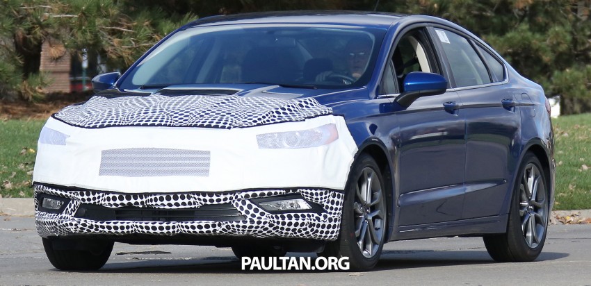 SPIED: Ford Mondeo facelift shows some details 414242