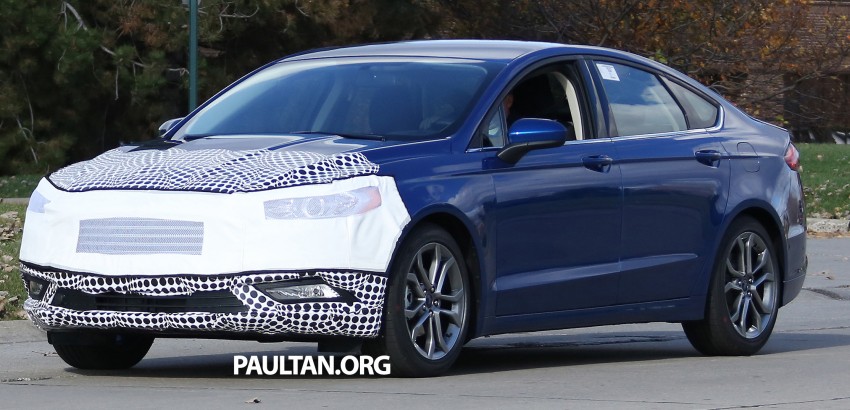 SPIED: Ford Mondeo facelift shows some details 414241
