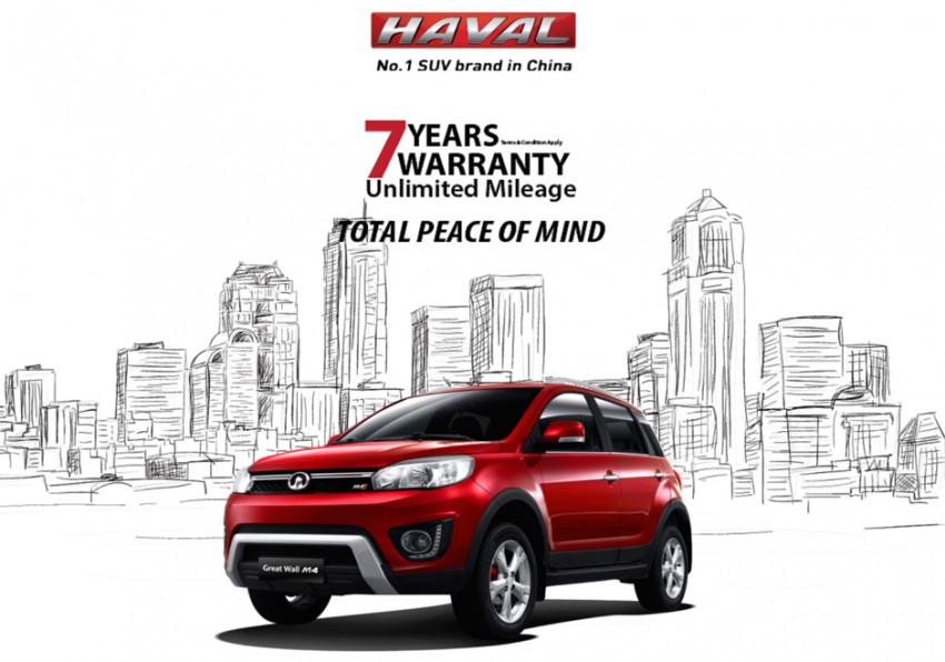 AD: Great Wall M4 goes on a nationwide roadshow – book and get a seven-year, unlimited mileage warranty 417608