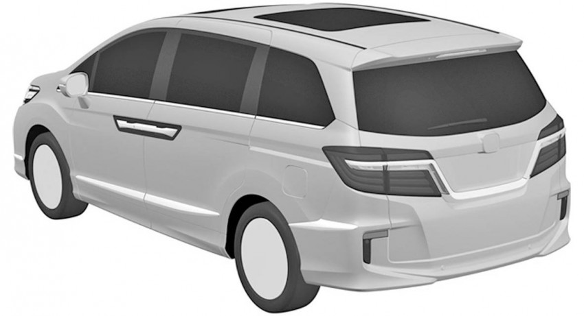 Honda Odyssey for US market revealed via patents 423180