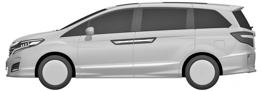 Honda Odyssey for US market revealed via patents 423183