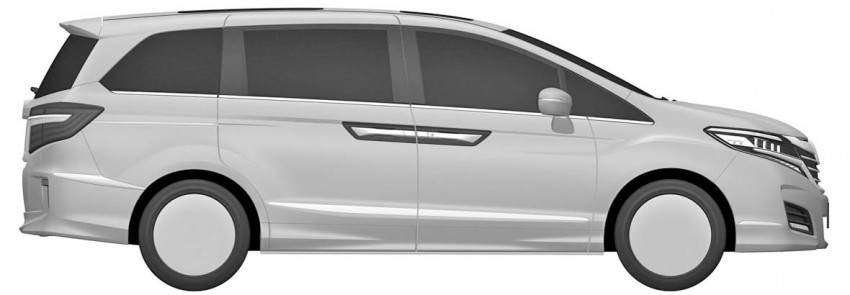 Honda Odyssey for US market revealed via patents 423184