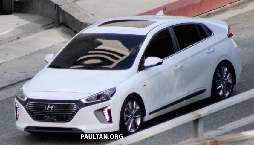 SPIED: Hyundai Ioniq hybrid completely undisguised! 422915