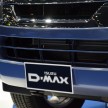Isuzu D-Max facelift extended cab seen in Bangkok