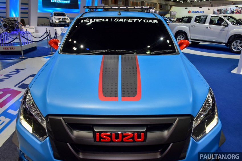 Isuzu D-Max Safety Car on display the Thai Motor Expo – bringing out the racehorse within the workhorse 415550